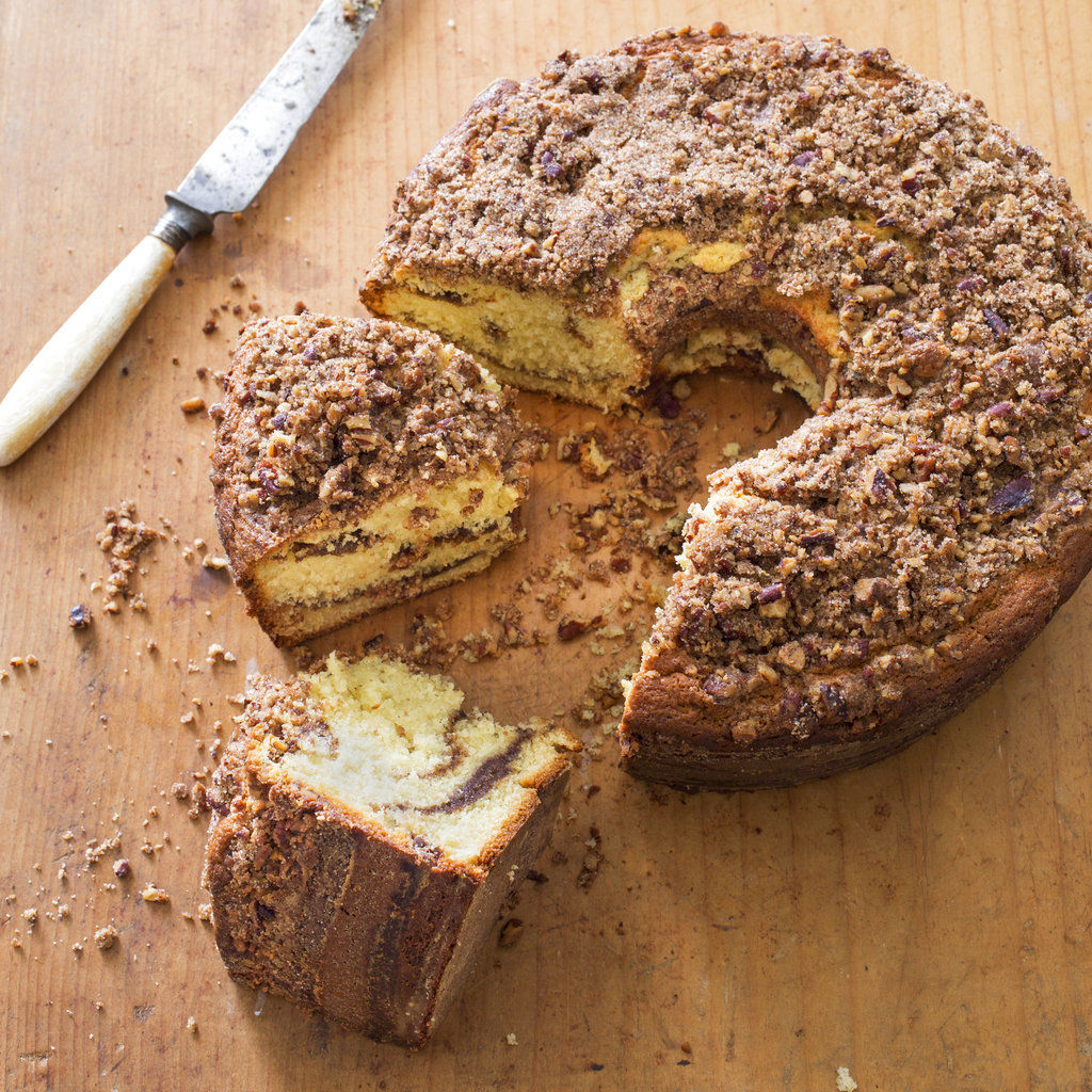 Sour Cream Coffee Cake with Brown Sugar-Pecan Streusel